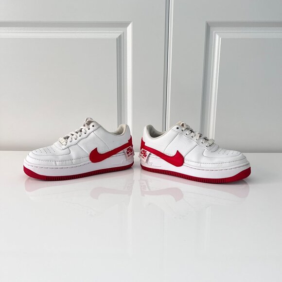 Nike Air Force I - Red and White 2018 - Picture 3 of 12